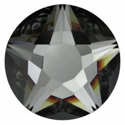 Swarovski Flat Back Crystals Non Hotfix Xirius Star Rose (2100) Crystal Silver Night(Swarovski Non Hotfix Flat Back Crystals Xirius Star Rose Cut 2100 Crystal Silver Night)