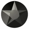 Swarovski Flat Back Crystals Non Hotfix Xirius Star Rose (2100) Jet Hematite(Swarovski Non Hotfix Flat Back Crystals Xirius Star Rose Cut 2100 Jet Hematite) -BlueStreak Crystal Shop Swarovski Flat Back Crystals Non Hotfix Xirius Star Rose 2100 Jet Hematite