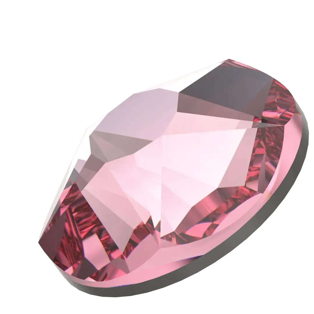 Swarovski Flat Back Crystals Non Hotfix Xirius Star Rose (2100) Light Rose(Swarovski Non Hotfix Flat Back Crystals Xirius Star Rose Cut 2100 Light Rose) 4 Swarovski Flat Back Crystals Non Hotfix Xirius Star Rose (2100) Light Rose(Swarovski Non Hotfix Flat Back Crystals Xirius Star Rose Cut 2100 Light Rose) - Image 2