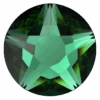 Swarovski Flat Back Crystals Non Hotfix Xirius Star Rose (2100) Majestic Green(Swarovski Non Hotfix Flat Back Crystals Xirius Star Rose Cut 2100 Majestic Green)