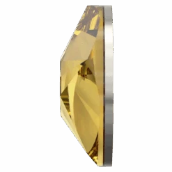 Swarovski Flat Back Crystals Non Hotfix Xirius Star Rose (2100) Recreated Dark Jonquil(Swarovski Non Hotfix Flat Back Crystals Xirius Star Rose Cut 2100 Recreated Jonquil) -BlueStreak Crystal Shop Swarovski Flat Back Crystals Non Hotfix Xirius Star Rose 2100 Recreated Dark Jonquil 3