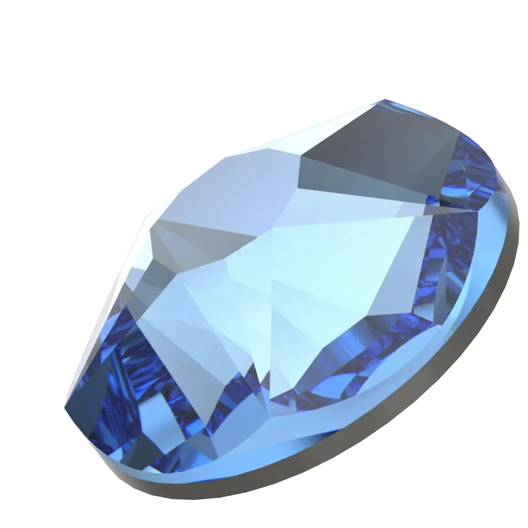 Swarovski Flat Back Crystals Non Hotfix Xirius Star Rose (2100) Recreated Ice Blue(Swarovski Non Hotfix Flat Back Crystals Xirius Star Rose Cut 2100 Recreated Ice Blue) 4 Swarovski Flat Back Crystals Non Hotfix Xirius Star Rose (2100) Recreated Ice Blue(Swarovski Non Hotfix Flat Back Crystals Xirius Star Rose Cut 2100 Recreated Ice Blue) - Image 2