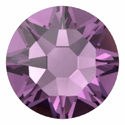 Serinity Hotfix Flat Back Crystals (2000, 2038 & 2078) Amethyst(Serinity 2000 2038 2078 Flatback Crystals Hotfix Amethyst)