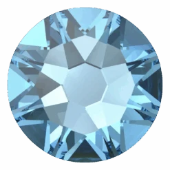 Swarovski Hotfix Flat Back Crystals (2000, 2038 & 2078) Aquamarine(Swarovski 2000 2038 2078 Flatback Crystals Hotfix Aquamarine)