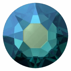 Swarovski Hotfix Flat Back Crystals (2000, 2038 & 2078) Blue Zircon Shimmer(Swarovski 2000 2038 2078 Flatback Crystals Hotfix Blue Zircon Shimmer)