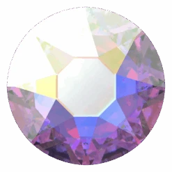 Serinity Hotfix Flat Back Crystals (2000, 2038 & 2078) Crystal AB(Serinity 2000 2038 2078 Flatback Crystals Hotfix Crystal Ab)