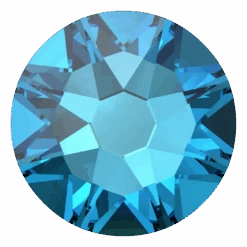 Serinity Flat Back Crystals Non Hotfix (2000, 2058 & 2088) Crystal Bermuda Blue(Serinity Rhinestones Non Hotfix 2000 2058 2088 Crystal Bermuda Blue)