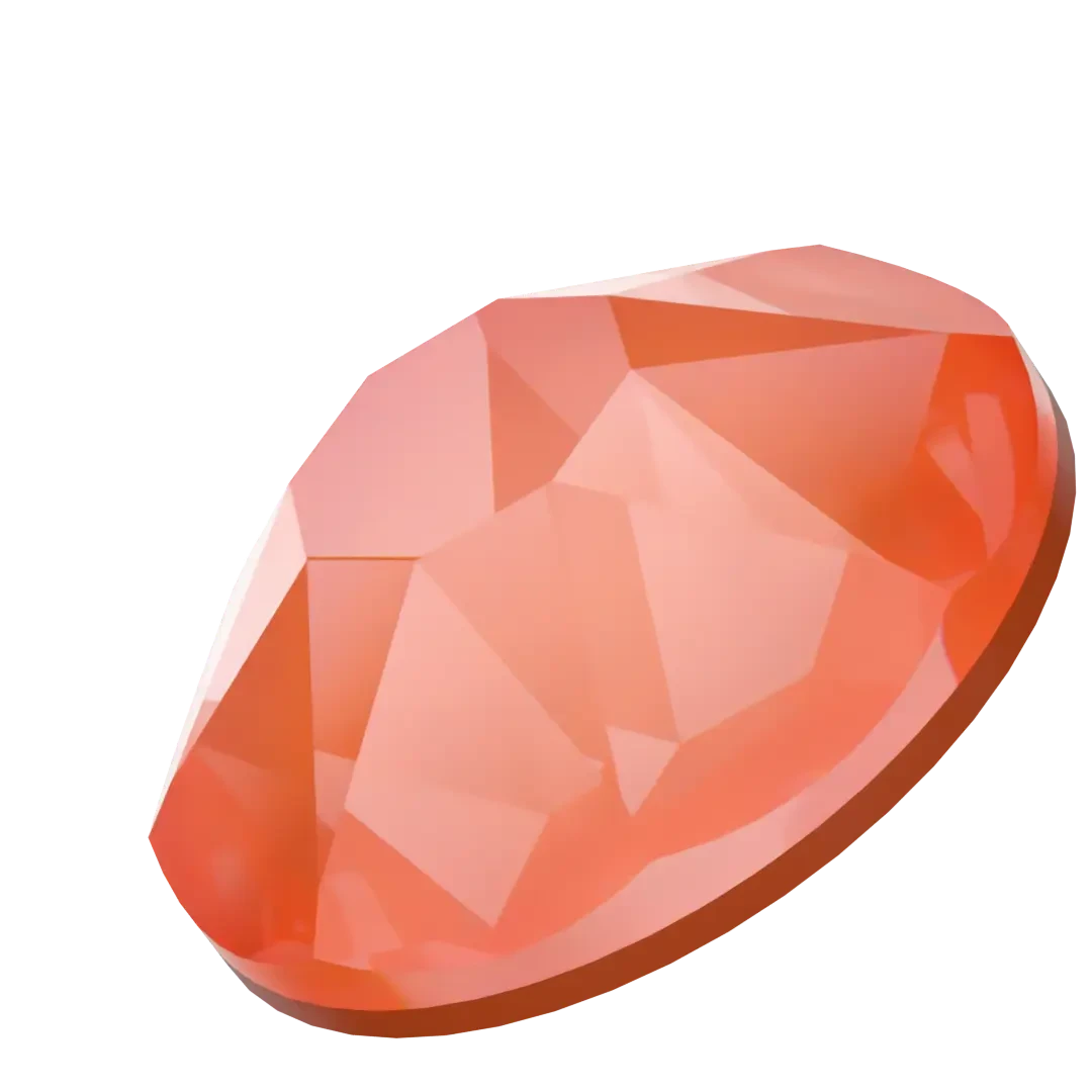 Swarovski Flat Back Crystals Non Hotfix (2000, 2058 & 2088) Crystal Orange Ignite UNFOILED(Swarovski 2000 2058 2088 Flatback Crystals Non Hotfix Crystal Orange Ignite) 4 Swarovski Flat Back Crystals Non Hotfix (2000, 2058 & 2088) Crystal Orange Ignite UNFOILED(Swarovski 2000 2058 2088 Flatback Crystals Non Hotfix Crystal Orange Ignite) - Image 2