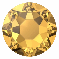 Swarovski Flat Back Crystals Non Hotfix (2000, 2058 & 2088) Golden Topaz(Swarovski 2000 2058 2088 Flatback Crystals Non Hotfix Golden Topaz)