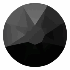 Serinity Flat Back Crystals Non Hotfix (2000, 2058 & 2088) Jet UNFOILED(Serinity 2000 2058 2088 Flatback Crystals Non Hotfix Jet Unfoiled)