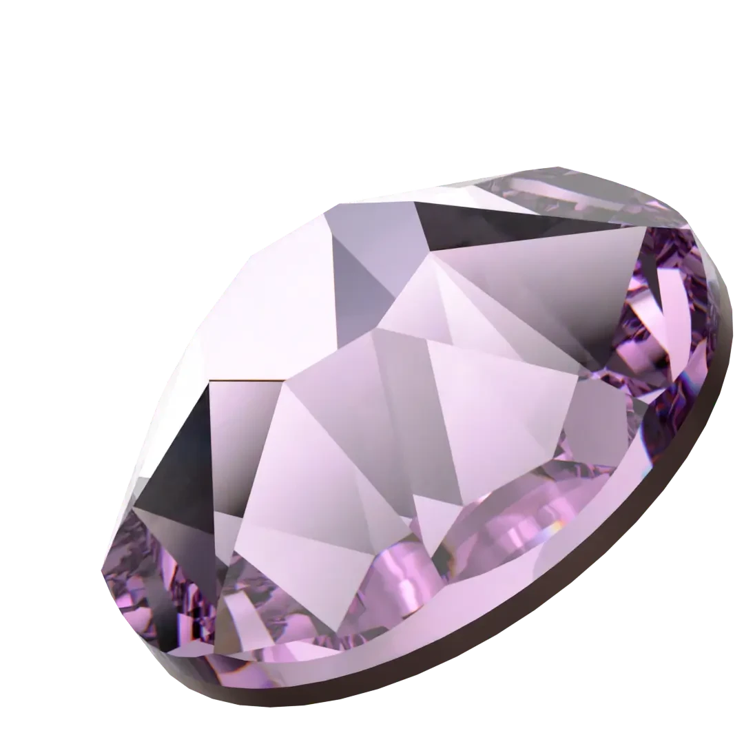 Serinity Hotfix Flat Back Crystals (2000, 2038 & 2078) Light Amethyst(Serinity 2000 2038 2078 Flatback Crystals Hotfix Light Amethyst) 4 Serinity Hotfix Flat Back Crystals (2000, 2038 & 2078) Light Amethyst(Serinity 2000 2038 2078 Flatback Crystals Hotfix Light Amethyst) - Image 2