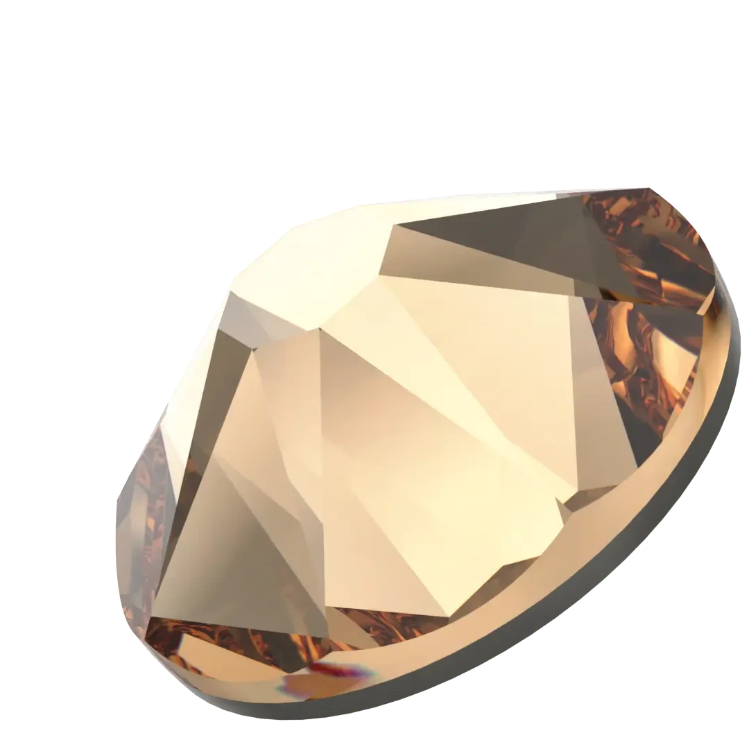 Swarovski Flat Back Crystals Non Hotfix (2000, 2058 & 2088) Light Colorado Topaz(Swarovski 2000 2058 2088 Flatback Crystals Non Hotfix Light Colorado Topaz) 4 Swarovski Flat Back Crystals Non Hotfix (2000, 2058 & 2088) Light Colorado Topaz(Swarovski 2000 2058 2088 Flatback Crystals Non Hotfix Light Colorado Topaz) - Image 2