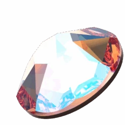 Serinity Hotfix Flat Back Crystals (2000, 2038 & 2078) Light Rose Shimmer(Serinity 2000 2038 2078 Flatback Crystals Hotfix Light Rose Shimmer) -BlueStreak Crystal Shop Swarovski Hotfix Flat Back Crystals 2000 2038 2078 Light Rose Shimmer 2 1