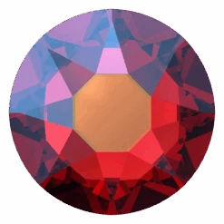 Swarovski Flat Back Crystals Non Hotfix (2000, 2058 & 2088) Light Siam Shimmer(Swarovski 2000 2058 2088 Flatback Crystals Non Hotfix Light Siam Shimmer)