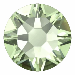 Serinity Hotfix Flat Back Crystals (2000, 2038 & 2078) Peridot(Serinity 2000 2038 2078 Flatback Crystals Hotfix Peridot)