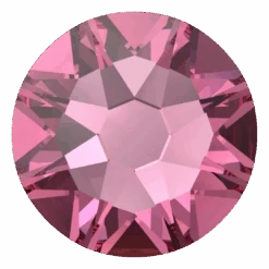 Swarovski Flat Back Crystals Non Hotfix (2000, 2058 & 2088) Rose(Swarovski 2000 2058 2088 Flatback Crystals Non Hotfix Rose)