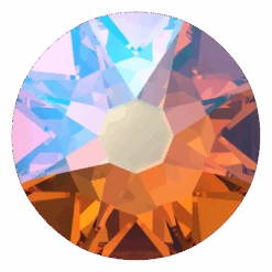 Swarovski Flat Back Crystals Non Hotfix (2000, 2058 & 2088) Topaz Shimmer(Swarovski 2000 2058 2088 Flatback Crystals Non Hotfix Topaz Shimmer)