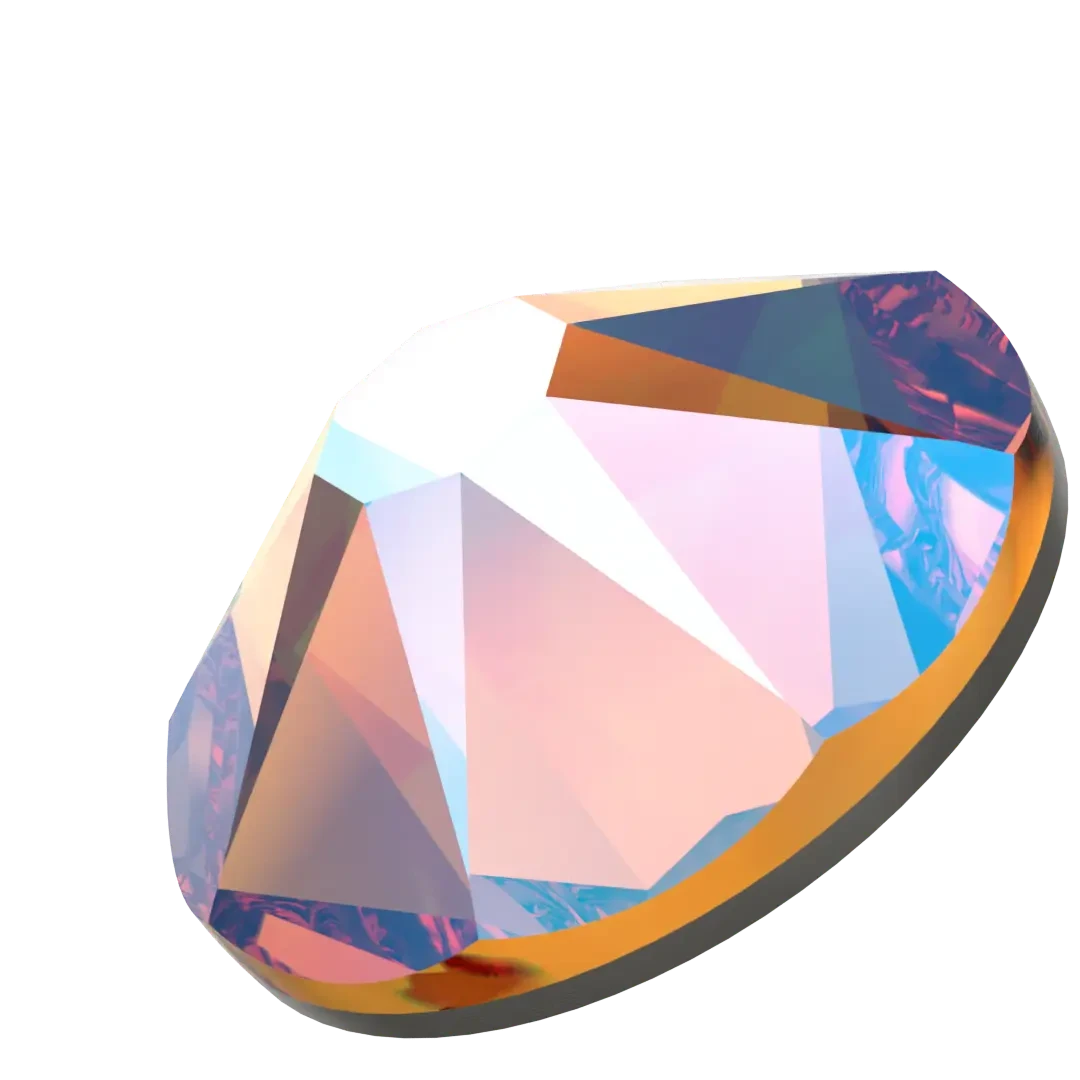 Swarovski Flat Back Crystals Non Hotfix (2000, 2058 & 2088) Topaz Shimmer(Swarovski 2000 2058 2088 Flatback Crystals Non Hotfix Topaz Shimmer) 4 Swarovski Flat Back Crystals Non Hotfix (2000, 2058 & 2088) Topaz Shimmer(Swarovski 2000 2058 2088 Flatback Crystals Non Hotfix Topaz Shimmer) - Image 2