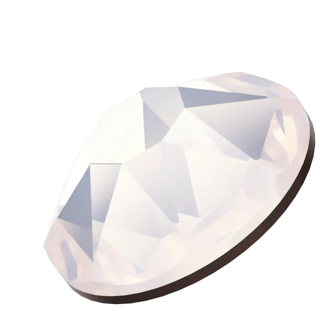 Serinity Hotfix Flat Back Crystals (2000, 2038 & 2078) White Opal(Serinity 2000 2038 2078 Flatback Crystals Hotfix White Opal) 4 Serinity Hotfix Flat Back Crystals (2000, 2038 & 2078) White Opal(Serinity 2000 2038 2078 Flatback Crystals Hotfix White Opal) - Image 2