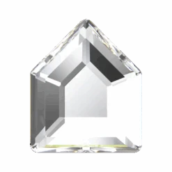 Swarovski Flat Back Crystals Non Hotfix Concise Pentagon (2775) Crystal(Swarovski 2775 Flatback Crystals Non Hotfix Concise Pentagon Crystal)
