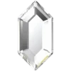 Swarovski Flat Back Crystals Non Hotfix Elongated Hexagon (2776) Crystal(Swarovski 2776 Flatback Crystals Non Hotfix Elongated Hexagon Crystal) 1 Swarovski Flat Back Crystals Non Hotfix Elongated Hexagon (2776) Crystal(Swarovski 2776 Flatback Crystals Non Hotfix Elongated Hexagon Crystal) -BlueStreak Crystal Shop Swarovski Hotfix Flat Back Crystals Elongated Hexagon 2776 Crystal 1