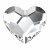 Swarovski Flat Back Crystals Non Hotfix Heart (2808) Crystal(Swarovski 2808 Flatback Crystals Non Hotfix Heart Crystal) -BlueStreak Crystal Shop Swarovski Hotfix Flat Back Crystals Heart 2808 Crystal