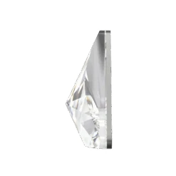 Swarovski Flat Back Crystals Non Hotfix Rivoli Triangle (2716) Crystal(Swarovski 2716 Flatback Crystals Non Hotfix Rivoli Triangle Crystal) -BlueStreak Crystal Shop Swarovski Hotfix Flat Back Crystals Rivoli Triangle 2716 Crystal 3