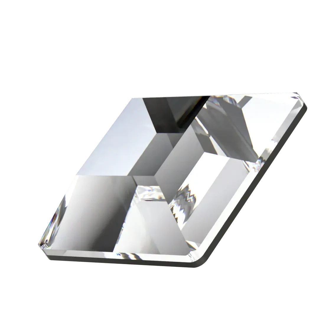 Swarovski Flat Back Crystals Non Hotfix Square (2400) Crystal(Swarovski 2400 Flatback Crystals Non Hotfix Square Crystal) 4 Swarovski Flat Back Crystals Non Hotfix Square (2400) Crystal(Swarovski 2400 Flatback Crystals Non Hotfix Square Crystal) - Image 2