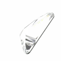 Serinity Flat Back Crystals Non Hotfix Triangle Isosceles (2738) Crystal(Serinity 2738 Flatback Crystals Non Hotfix Triangle Isosceles Crystal) -BlueStreak Crystal Shop Swarovski Hotfix Flat Back Crystals Triangle Alpha 2738 Crystal 2