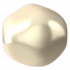 Serinity Pearls Baroque Round (5841) Crystal Cream(Serinity 5841 Pearls Baroque Round) -BlueStreak Crystal Shop Swarovski Pearls Baroque Round 5841 Crystal Cream