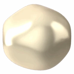 Serinity Pearls Baroque Round (5841) Crystal Cream(Serinity 5841 Pearls Baroque Round)