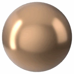 Swarovski Pearls Cabochon (5817) Crystal Bronze(Swarovski 5817 Cabochon Pearls Crystal Bronze Pearl)