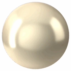 Swarovski Pearls Cabochon (5817) Crystal Cream(Swarovski 5817 Cabochon Pearls Crystal Cream Pearl)