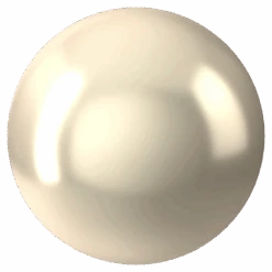 Swarovski Pearls Cabochon (5817) Crystal Creamrose Light(Swarovski 5817 Cabochon Pearls Crystal Creamrose Light Pearl)