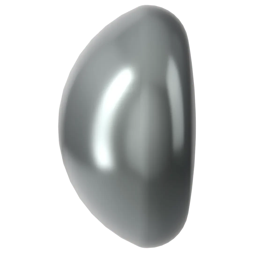 Serinity Pearls Cabochon (5817) Crystal Dark Grey(Serinity 5817 Cabochon Pearls Crystal Dark Grey Pearl) 5 Serinity Pearls Cabochon (5817) Crystal Dark Grey(Serinity 5817 Cabochon Pearls Crystal Dark Grey Pearl) - Image 3
