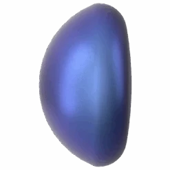 Swarovski Pearls Cabochon (5817) Crystal Iridescent Dark Blue(Swarovski 5817 Cabochon Pearls Crystal Iridescent Dark Blue Pearl) -BlueStreak Crystal Shop Swarovski Pearls Cabochon 5817 Crystal Iridescent Dark Blue 3