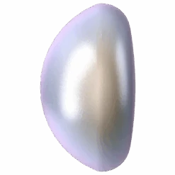 Swarovski Pearls Cabochon (5817) Crystal Iridescent Dreamy Blue(Swarovski 5817 Cabochon Pearls Crystal Iridescent Dreamy Blue Pearl) -BlueStreak Crystal Shop Swarovski Pearls Cabochon 5817 Crystal Iridescent Dreamy Blue 3