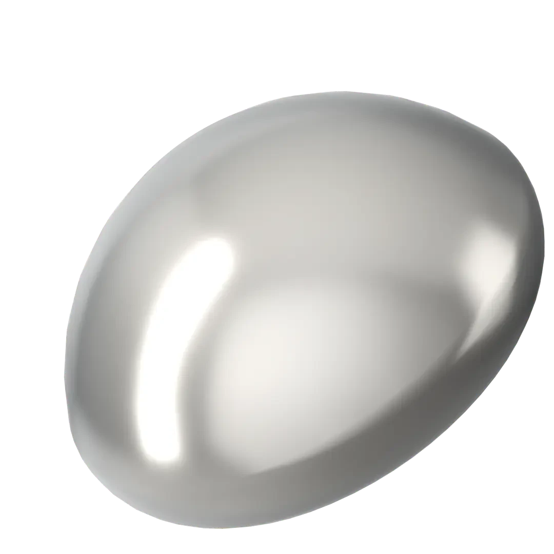 Swarovski Pearls Cabochon (5817) Crystal Light Grey(Swarovski 5817 Cabochon Pearls Crystal Light Grey Pearl) 4 Swarovski Pearls Cabochon (5817) Crystal Light Grey(Swarovski 5817 Cabochon Pearls Crystal Light Grey Pearl) - Image 2