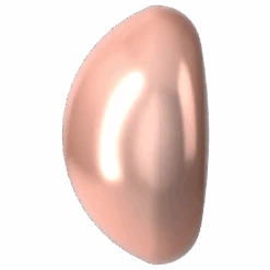 Serinity Pearls Cabochon (5817) Crystal Peach(Serinity 5817 Cabochon Pearls Crystal Peach Pearl) -BlueStreak Crystal Shop Swarovski Pearls Cabochon 5817 Crystal Peach 3 1