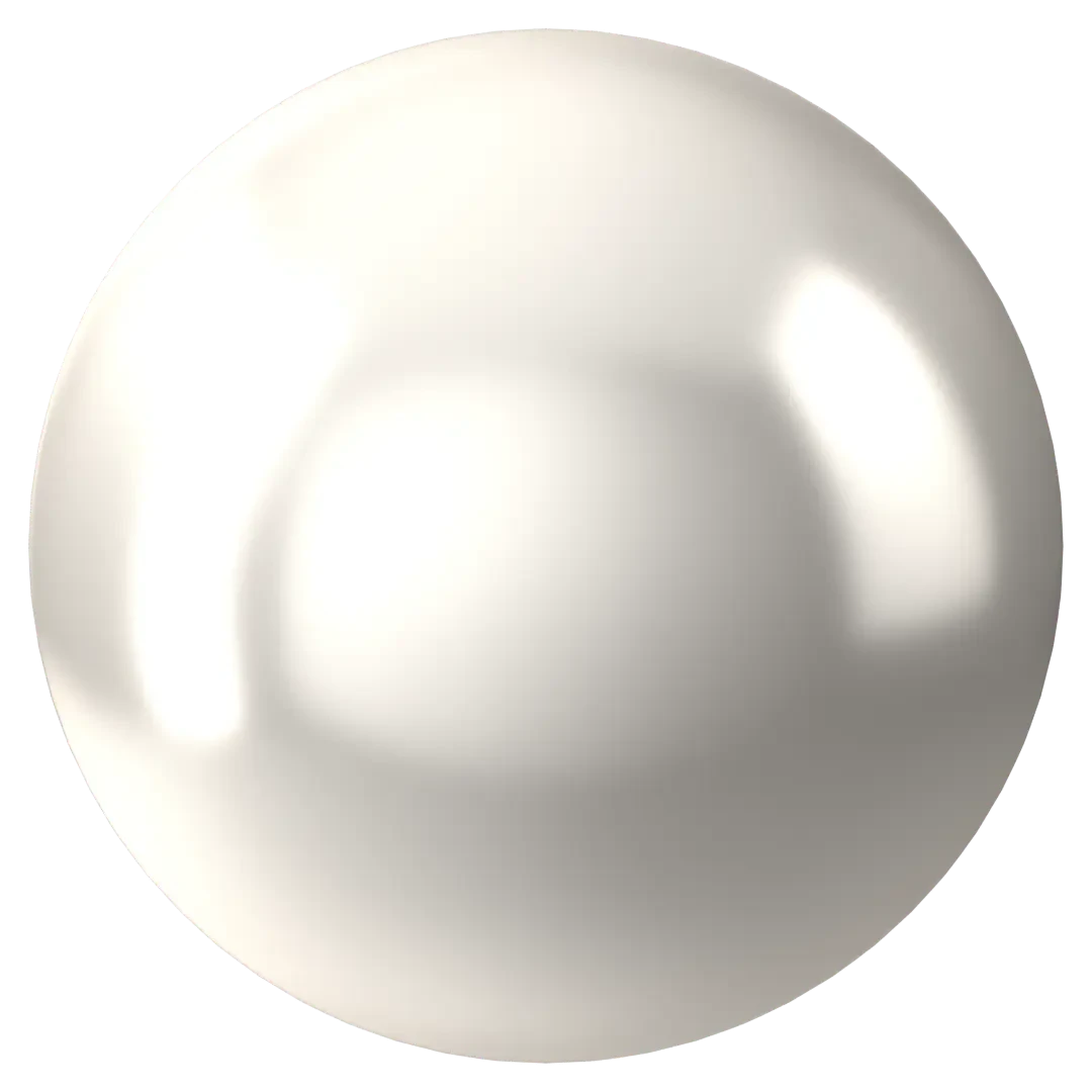 Serinity Pearls Cabochon (5817) Crystal White(Serinity 5817 Cabochon Pearls Crystal White Pearl) 3 Serinity Pearls Cabochon (5817) Crystal White(Serinity 5817 Cabochon Pearls Crystal White Pearl)