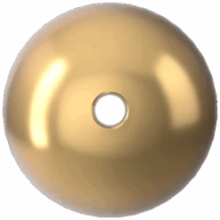 Serinity Pearls Round (5810) Crystal Bright Gold(Serinity 5810 Round Pearls Crystal Bright Gold Pearl) -BlueStreak Crystal Shop Swarovski Pearls Round 5810 Crystal Bright Gold 3