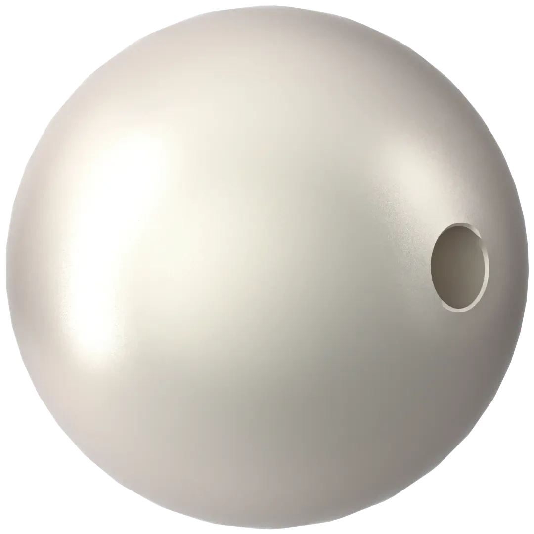 Serinity Pearls Round (5810) Crystal Iridescent Dove Grey(Serinity 5810 Round Pearls Crystal Iridescent Dove Grey Pearl) 4 Serinity Pearls Round (5810) Crystal Iridescent Dove Grey(Serinity 5810 Round Pearls Crystal Iridescent Dove Grey Pearl) - Image 2