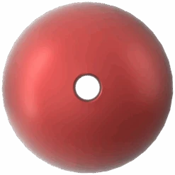 Swarovski Pearls Round (5810) Crystal Iridescent Rouge(Swarovski 5810 Round Pearls Crystal Rouge Red) -BlueStreak Crystal Shop Swarovski Pearls Round 5810 Crystal Iridescent Rouge 3