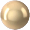 Swarovski Pearls Round (5810) Crystal Light Gold(Swarovski 5810 Round Pearls Crystal Light Gold Pearl Pearl)