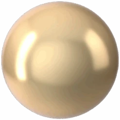 Swarovski Pearls Round (5810) Crystal Light Gold(Swarovski 5810 Round Pearls Crystal Light Gold Pearl Pearl)