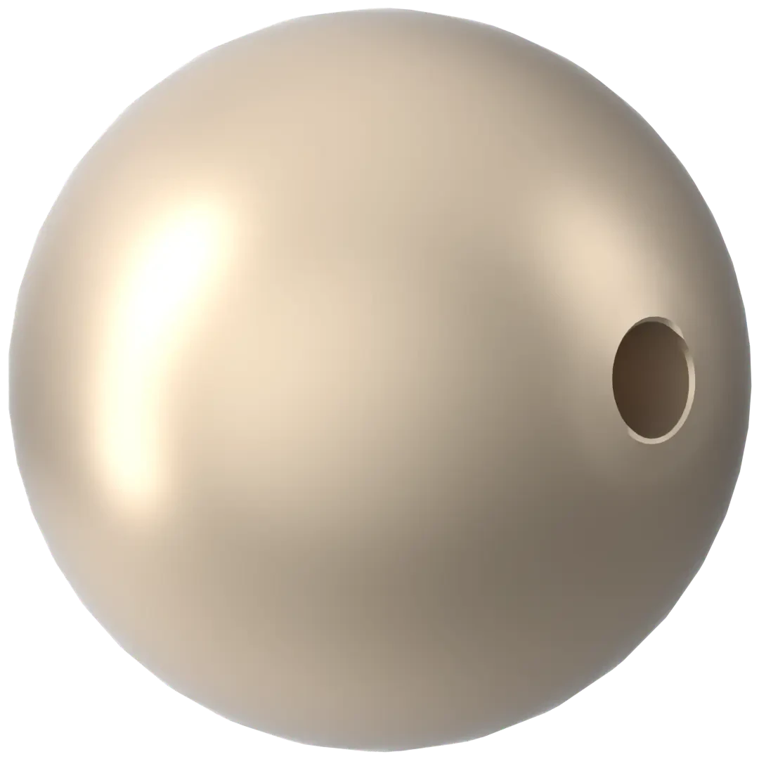 Serinity Pearls Round (5810) Crystal Platinum(Serinity 5810 Round Pearls Crystal Platinum Pearl) 4 Serinity Pearls Round (5810) Crystal Platinum(Serinity 5810 Round Pearls Crystal Platinum Pearl) - Image 2