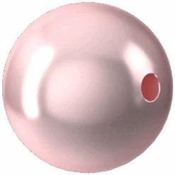 Swarovski Pearls Round (5810) Crystal Rosaline(Swarovski 5810 Round Pearls Crystal Rosaline Pearl) 6 Swarovski Pearls Round (5810) Crystal Rosaline(Swarovski 5810 Round Pearls Crystal Rosaline Pearl) -BlueStreak Crystal Shop Swarovski Pearls Round 5810 Crystal Rosaline 2
