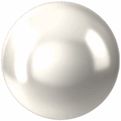 Swarovski Pearls Round (5810) Crystal White(Swarovski 5810 Round Pearls Crystal White Pearl)