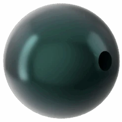 Serinity Pearls Round Half Drilled (5818) Crystal Black(Serinity 5818 Round Pearls Half Drilled Crystal Black Pearl) 6 Serinity Pearls Round Half Drilled (5818) Crystal Black(Serinity 5818 Round Pearls Half Drilled Crystal Black Pearl) -BlueStreak Crystal Shop Swarovski Pearls Round Half Drilled 5818 Crystal Black 2