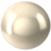 Serinity Pearls Round Half Drilled (5818) Crystal Creamrose Light(Serinity 5818 Round Pearls Half Drilled Crystal Creamrose Light Pearl)